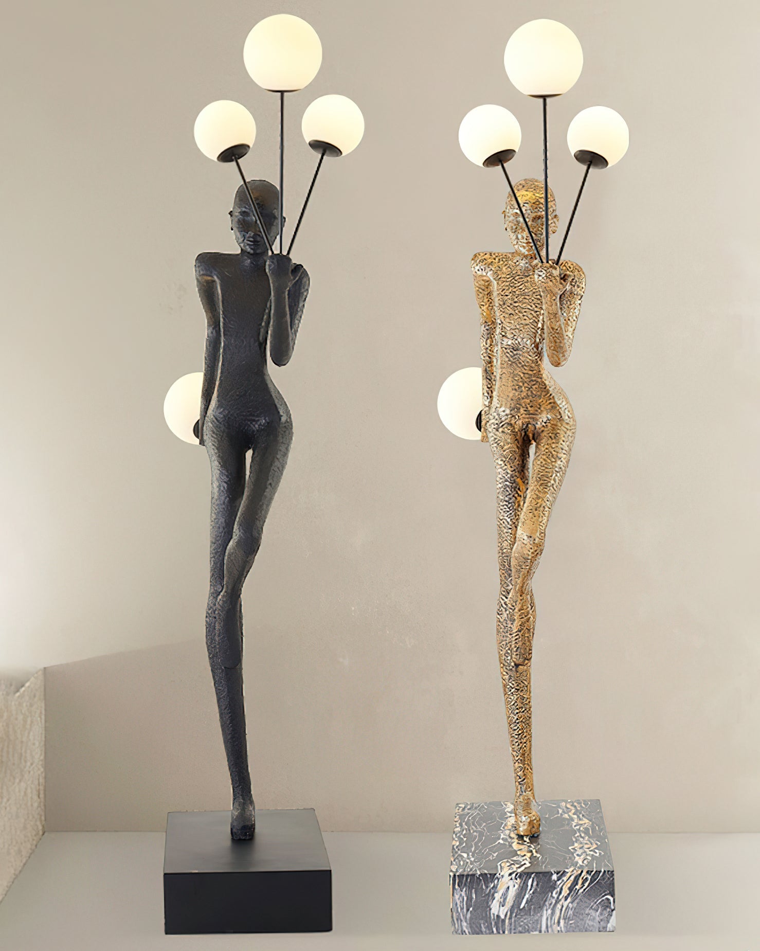 Amelia Sculpture Floor Lamp - Loonglight