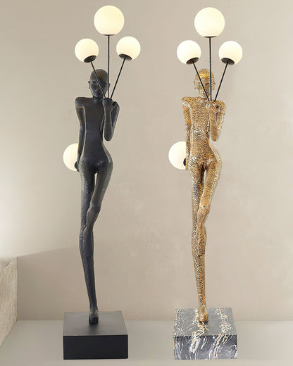 Amelia Sculpture Floor Lamp - Loonglight