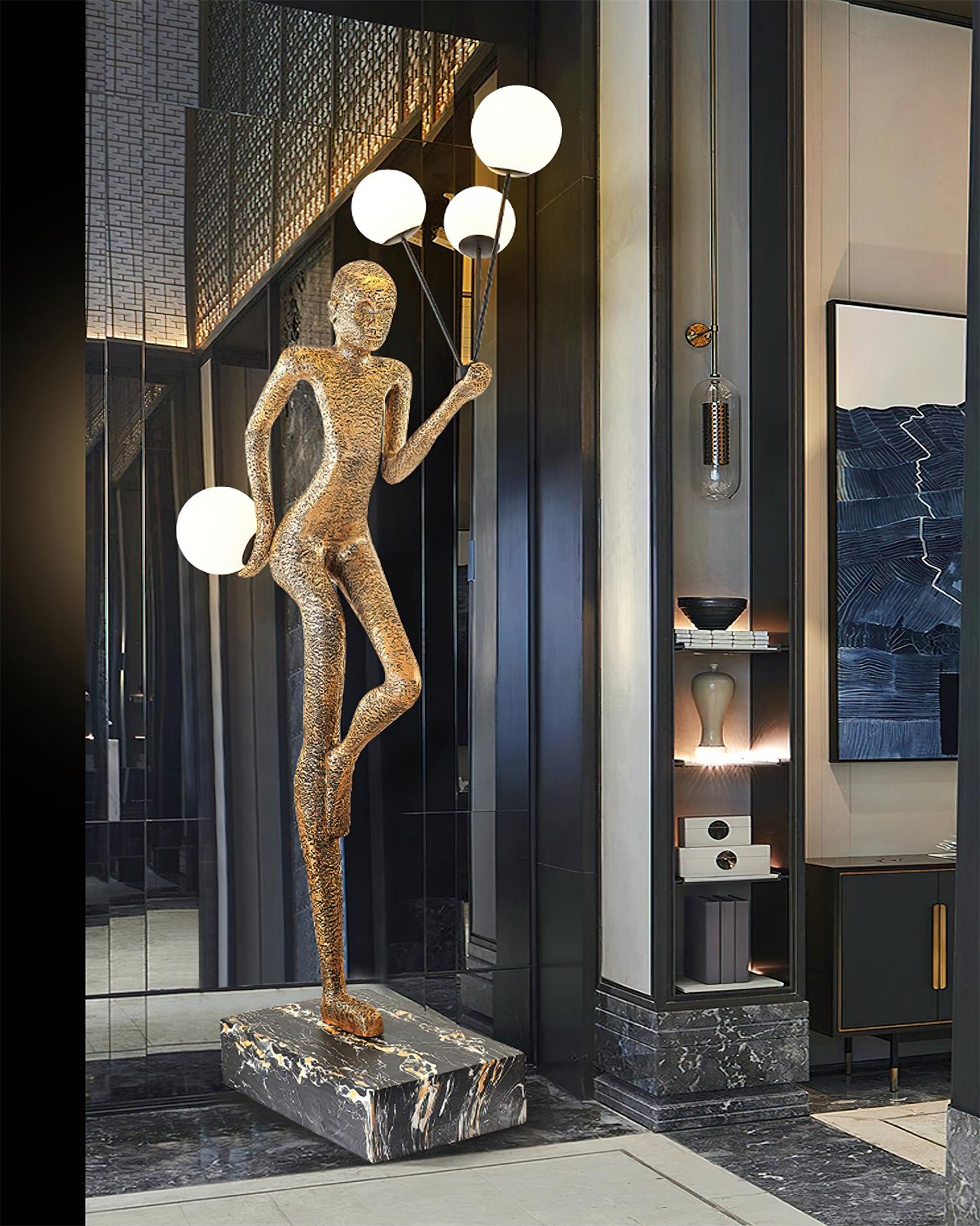 Amelia Sculpture Floor Lamp - Loonglight