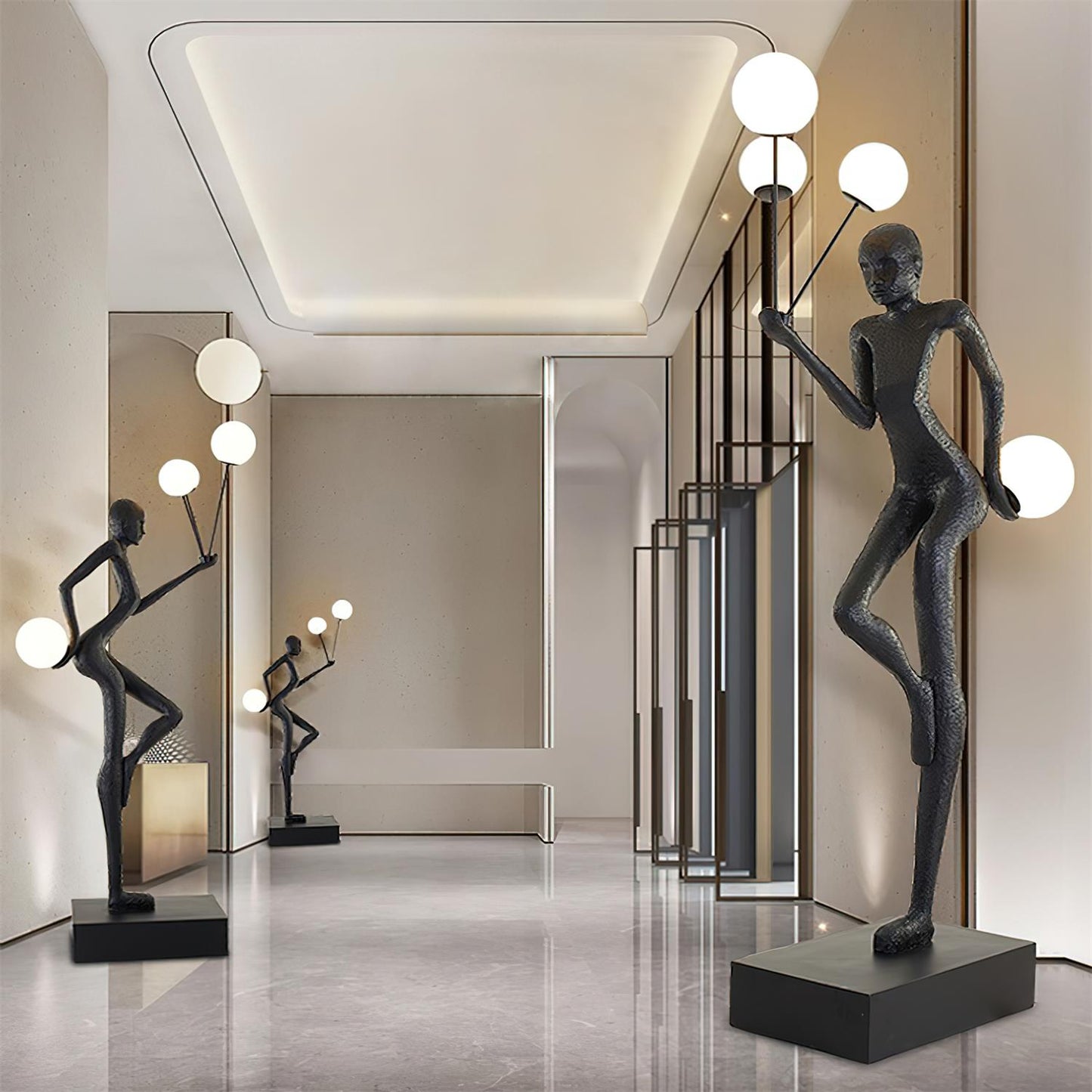 Amelia Sculpture Floor Lamp - Loonglight