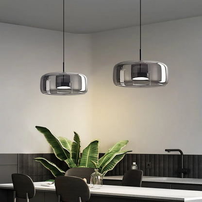 Amos Smoke Gray Chandelier