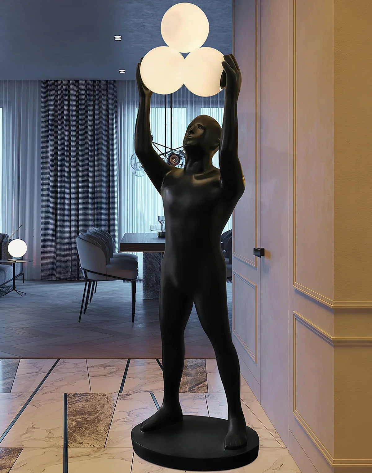 Anissa Statue Floor Lamp - Loonglight