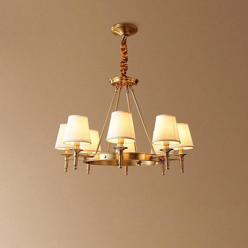 Classic European Fabric Chandelier - Loonglight