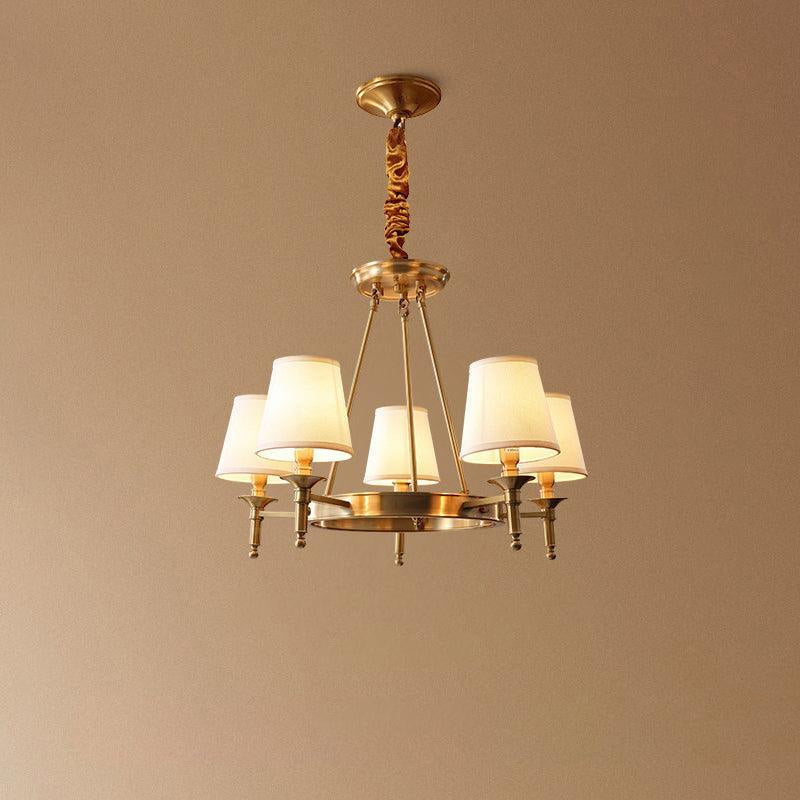 Classic European Fabric Chandelier - Loonglight