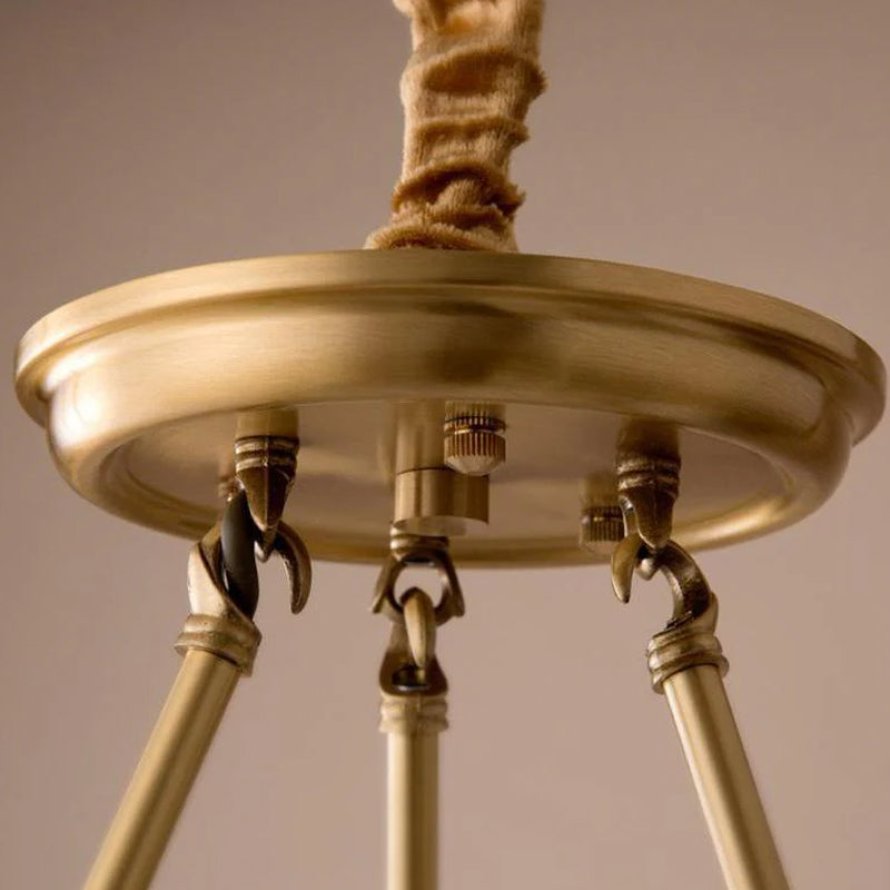 Classic European Fabric Chandelier - Loonglight