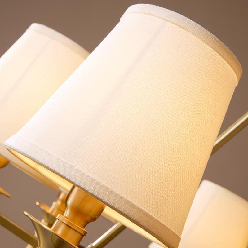 Classic European Fabric Chandelier - Loonglight