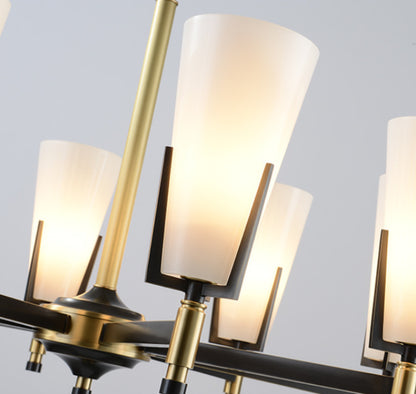 Antoinette Brass Chandelier - Loonglight