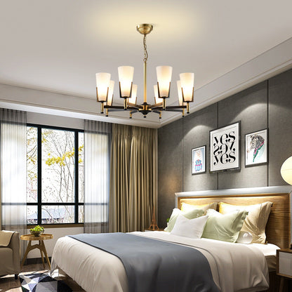 Antoinette Brass Chandelier - Loonglight