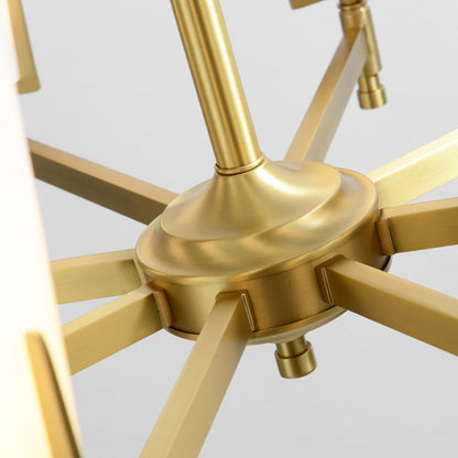 Antoinette Brass Chandelier - Loonglight