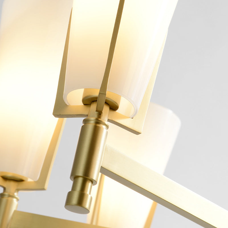 Antoinette Brass Chandelier - Loonglight