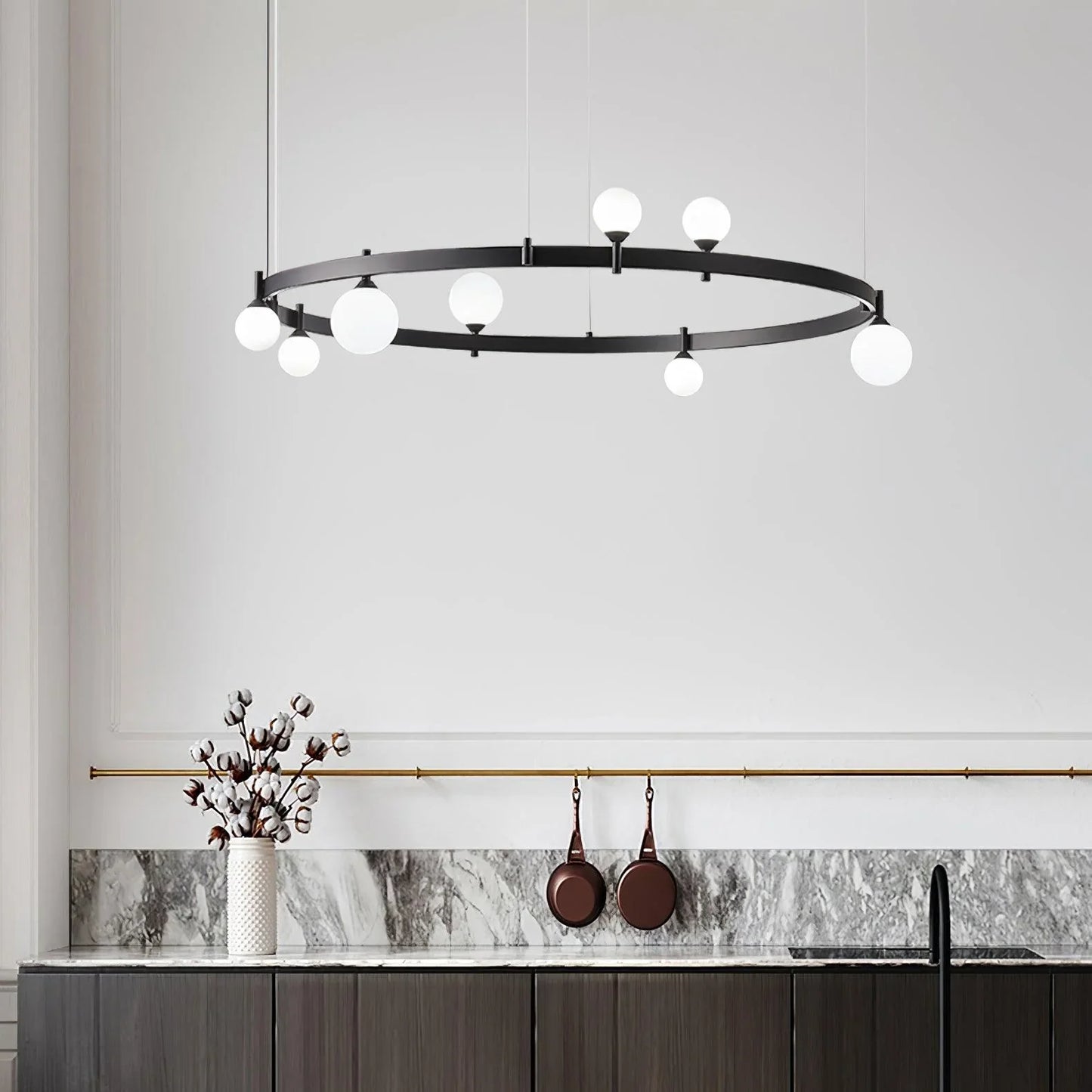 Arbor Glass Ball Chandelier