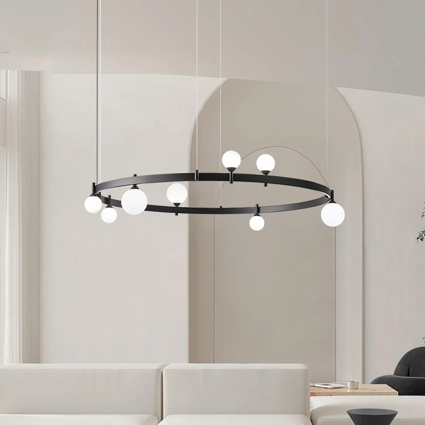 Arbor Glass Ball Chandelier