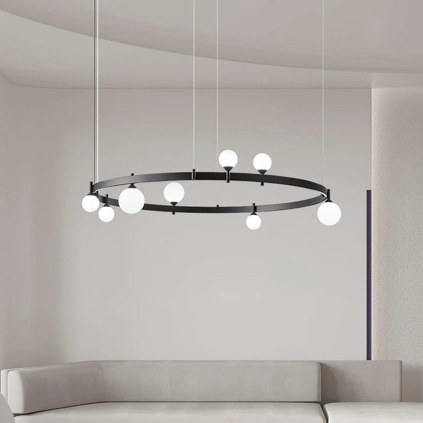 Arbor Glass Ball Chandelier