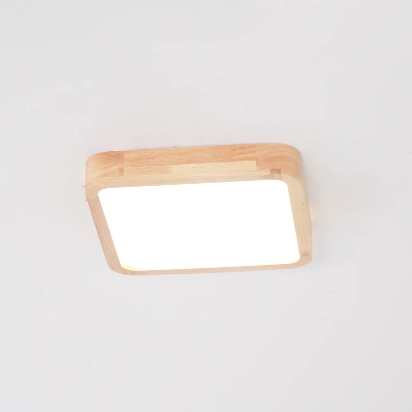 Arlo Rectangular Wood Ceiling Light - Loonglight