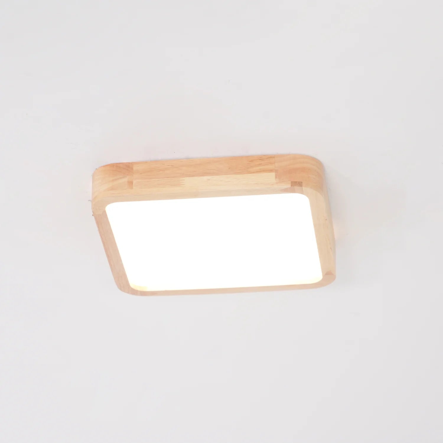 Arlo Rectangular Wood Ceiling Light - Loonglight