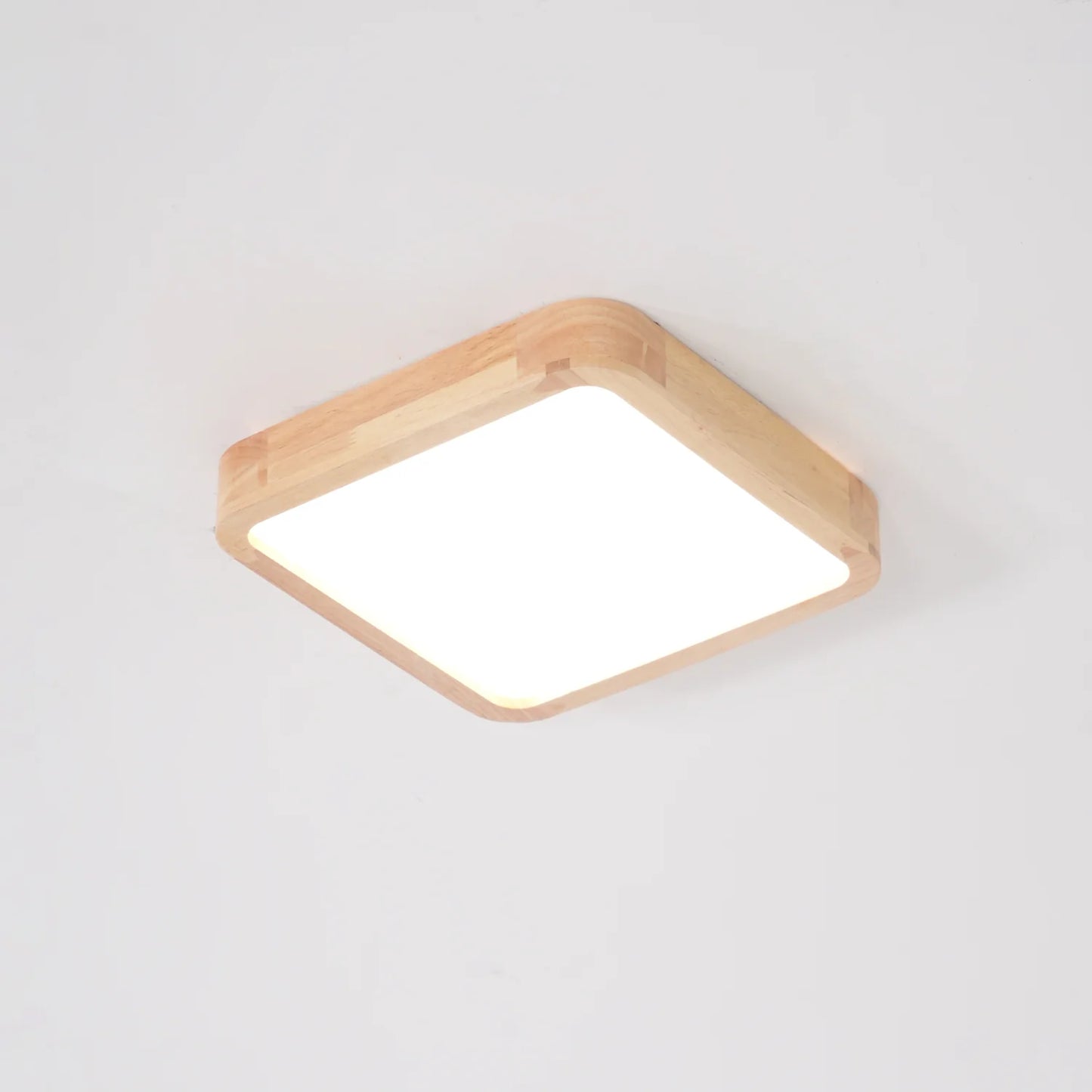 Arlo Rectangular Wood Ceiling Light - Loonglight