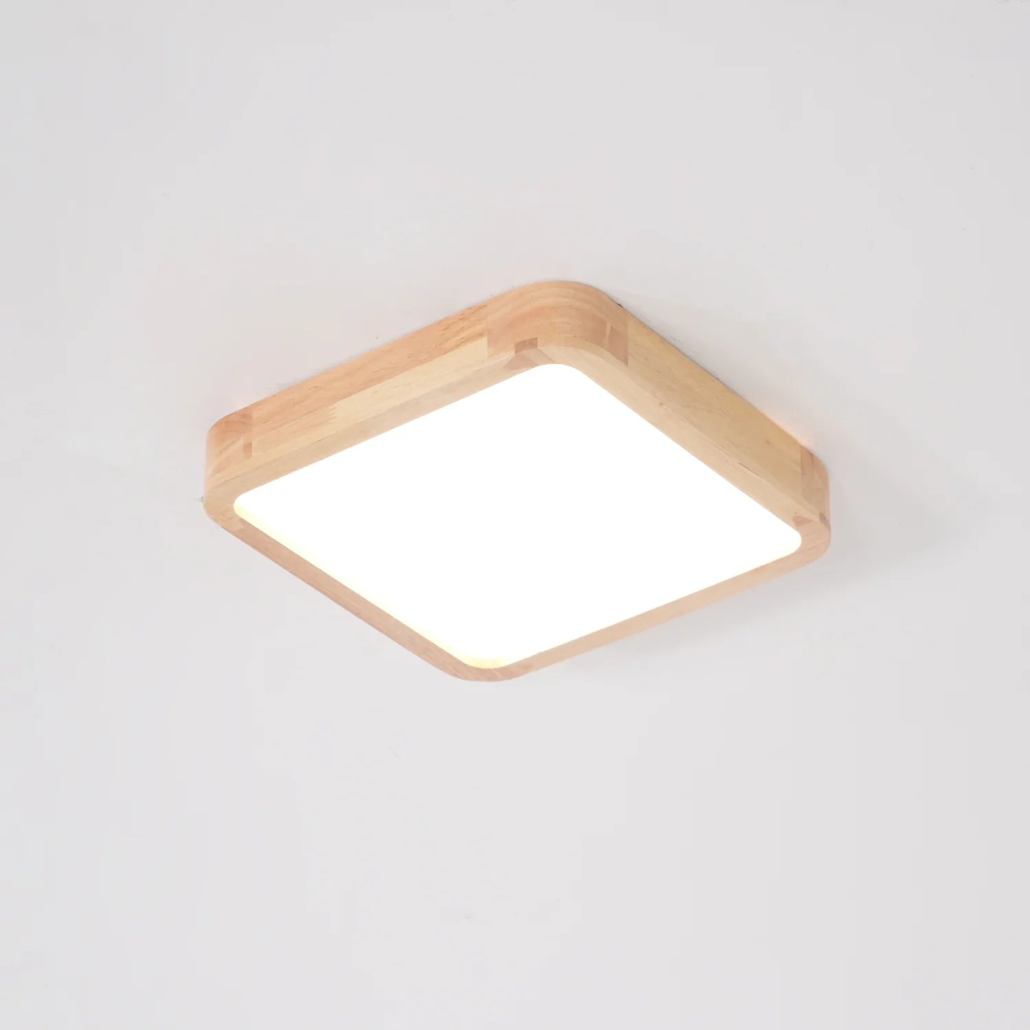 Arlo Rectangular Wood Ceiling Light - Loonglight