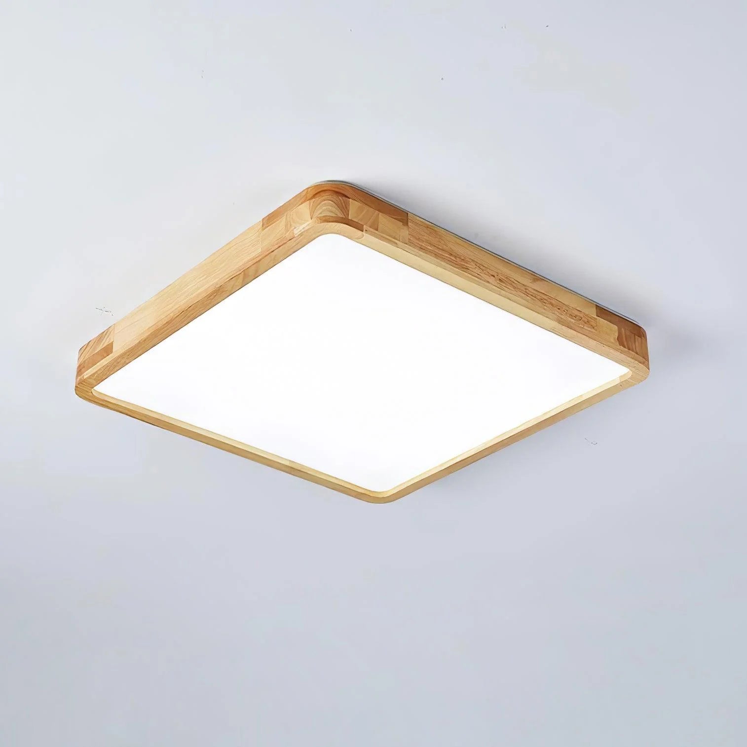 Arlo Rectangular Wood Ceiling Light - Loonglight