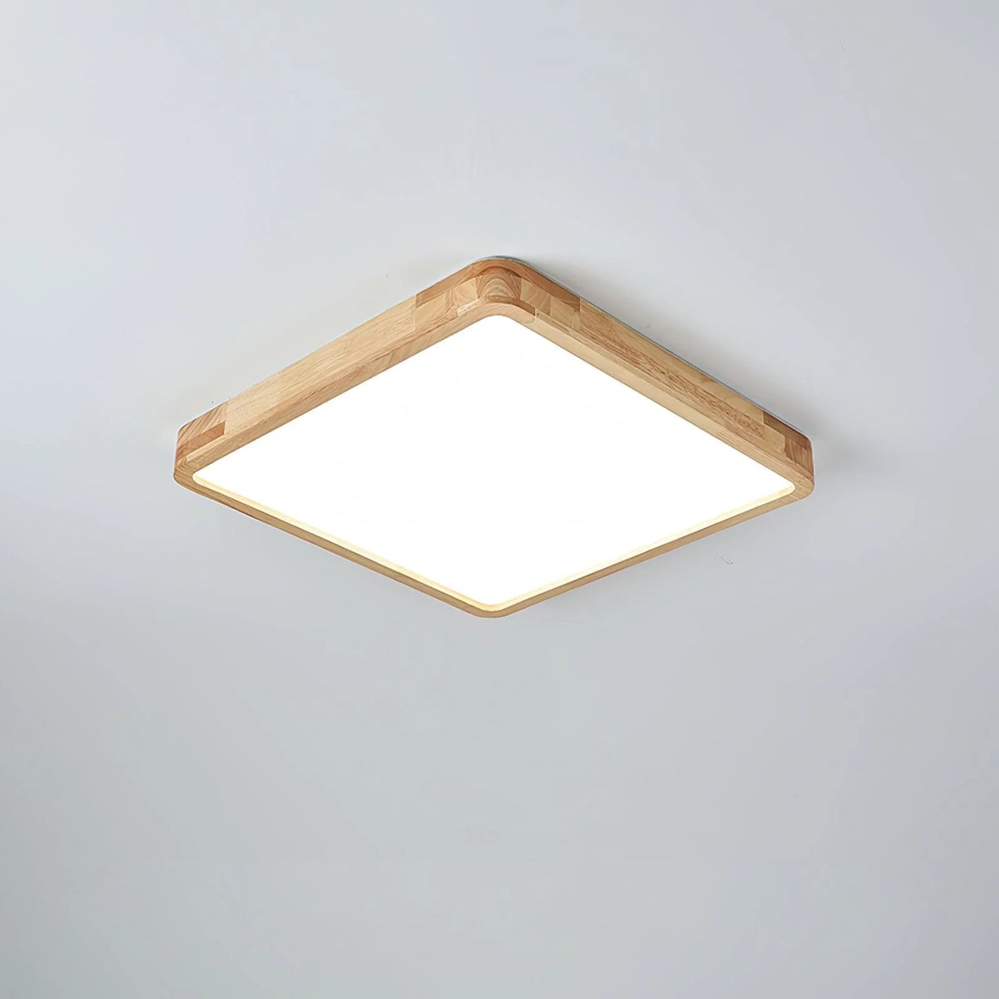 Arlo Rectangular Wood Ceiling Light - Loonglight