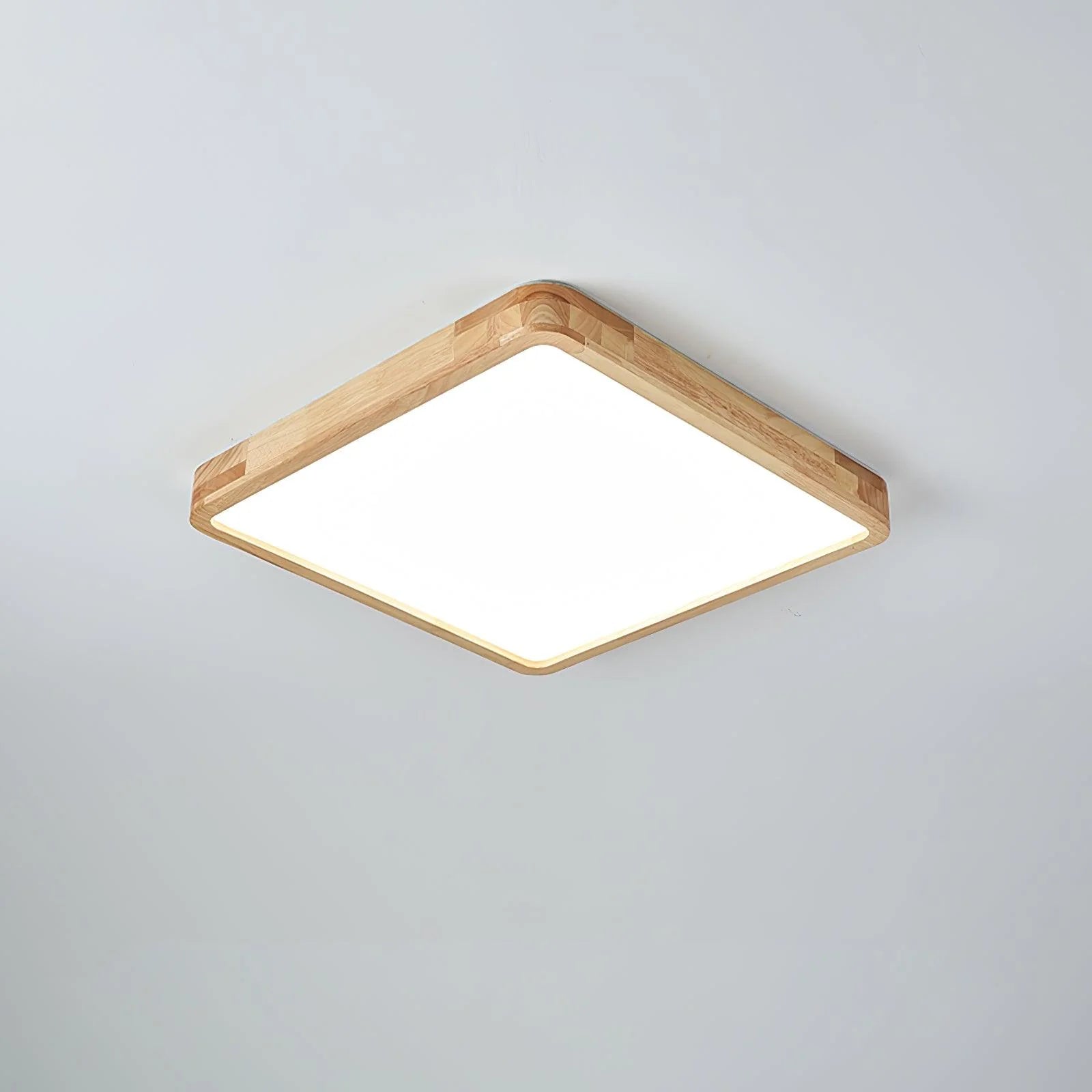 Arlo Rectangular Wood Ceiling Light - Loonglight