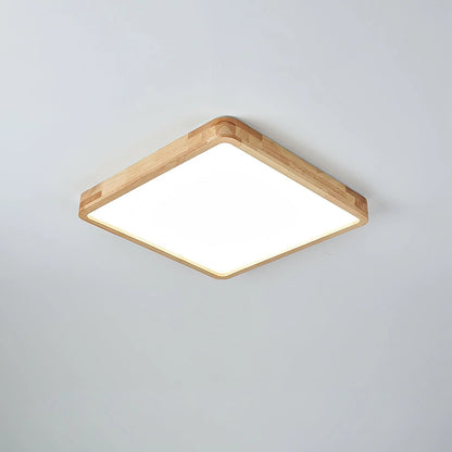 Arlo Rectangular Wood Ceiling Light - Loonglight