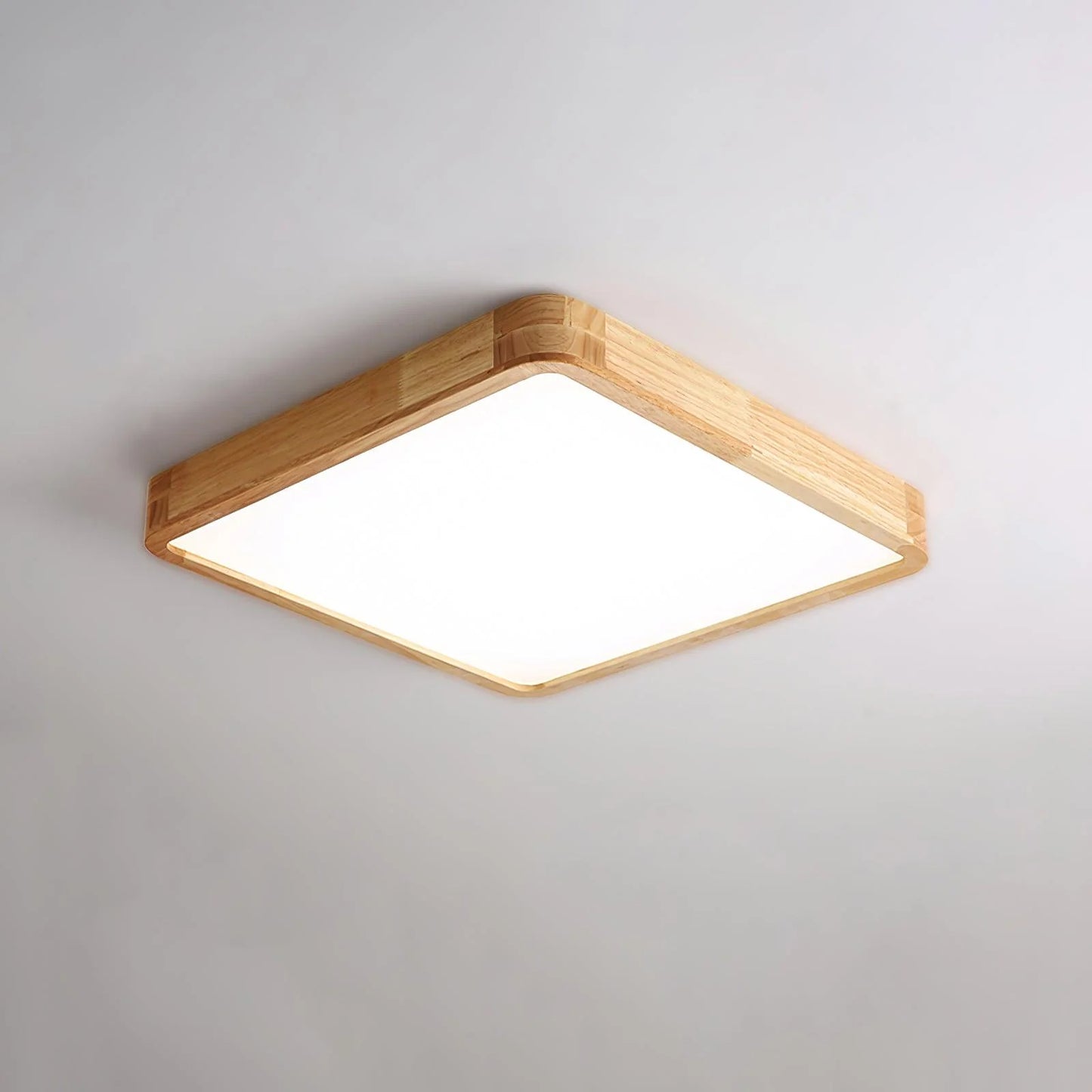 Arlo Rectangular Wood Ceiling Light - Loonglight