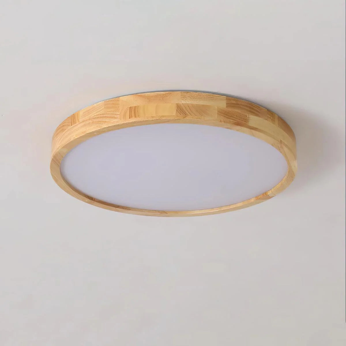Arlo Round Wood Ceiling Light - Loonglight