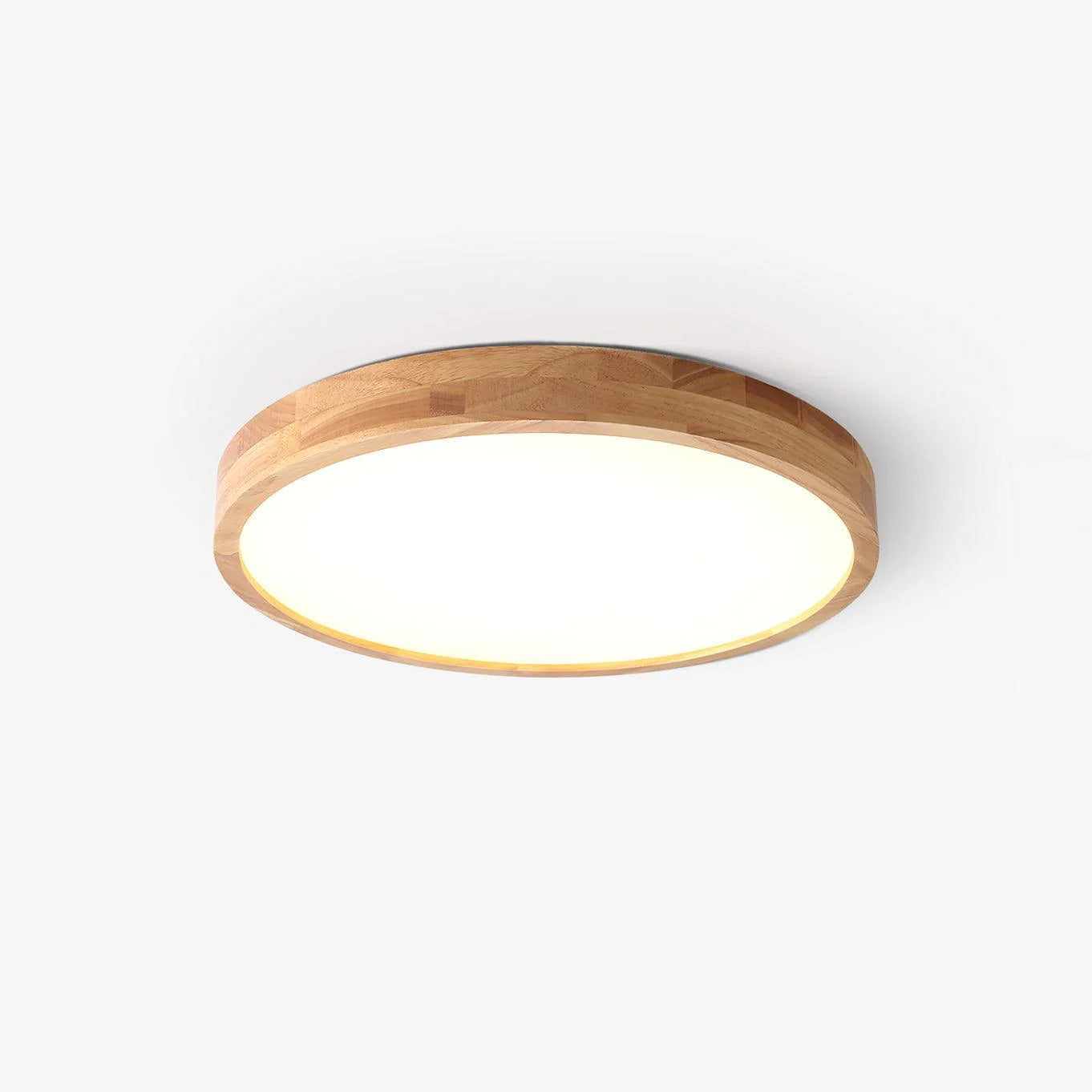 Arlo Round Wood Ceiling Light - Loonglight