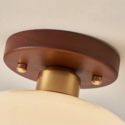 Arlo Wood Ceiling Lamp - Loonglight