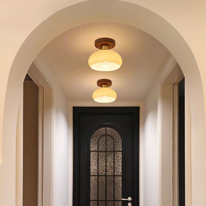 Arlo Wood Ceiling Lamp - Loonglight