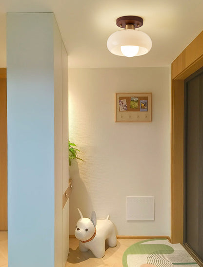 Arlo Wood Ceiling Lamp - Loonglight