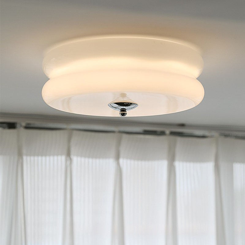 Art Deco Cream Ceiling Light