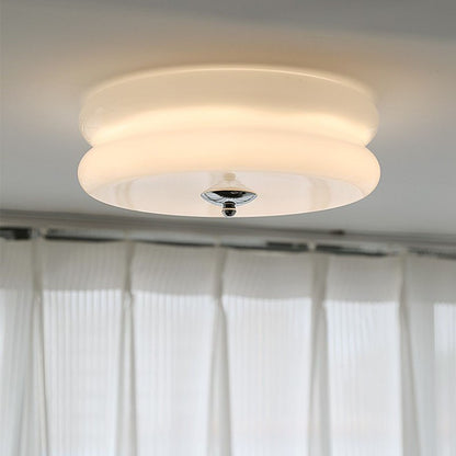 Art Deco Cream Ceiling Light