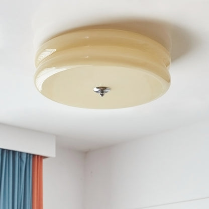 Art Deco Cream Ceiling Light