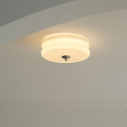 Art Deco Cream Ceiling Light