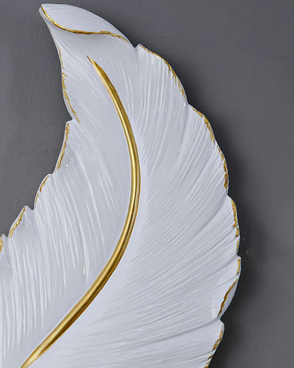 Art Deco Feather Wall Light - Loonglight
