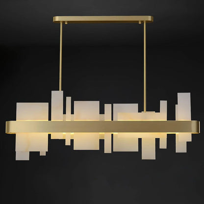 Art Deco Skyline Chandelier - Loonglight