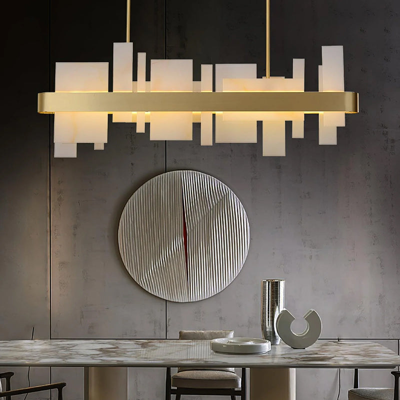 Art Deco Skyline Chandelier - Loonglight