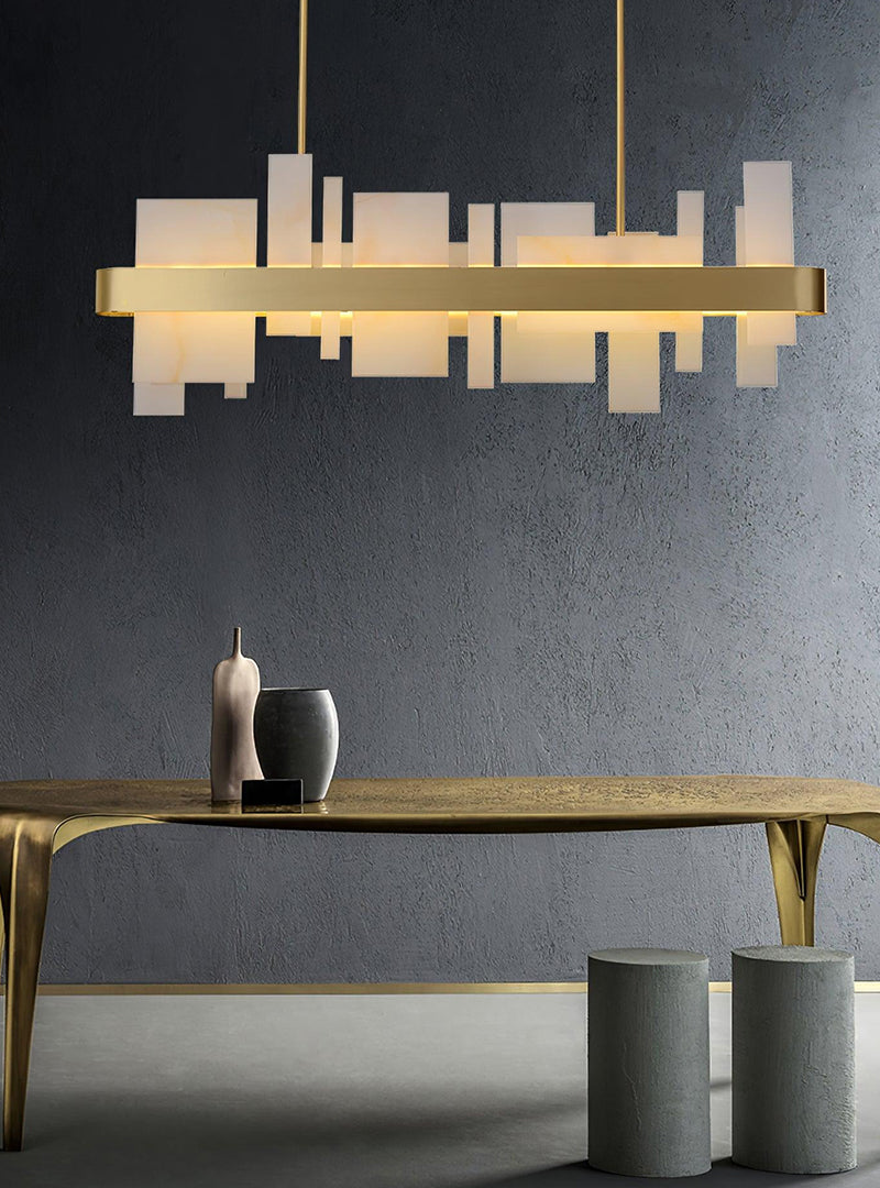 Art Deco Skyline Chandelier - Loonglight