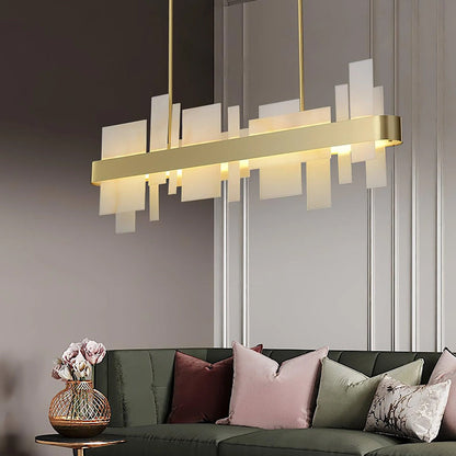 Art Deco Skyline Chandelier - Loonglight