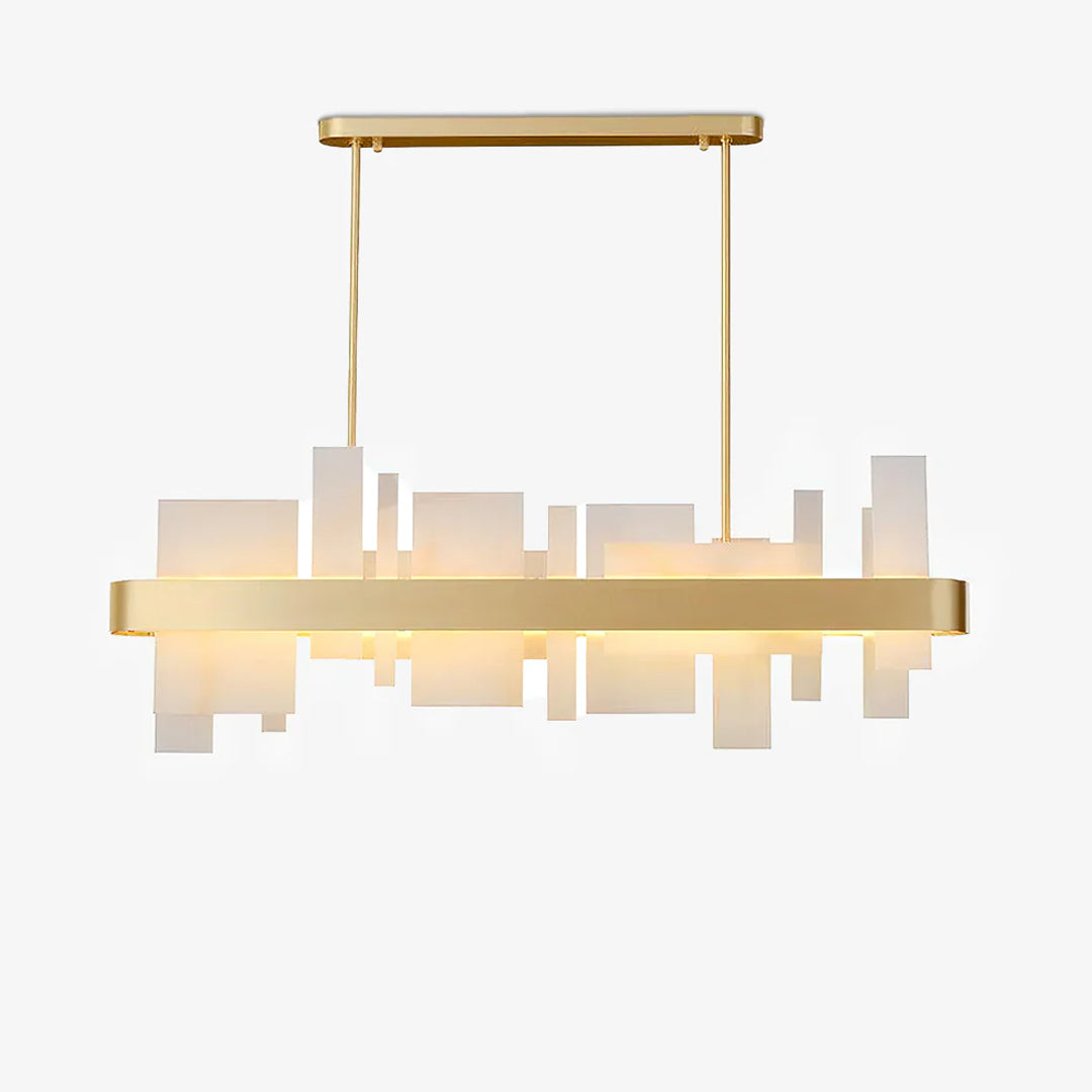 Art Deco Skyline Chandelier - Loonglight