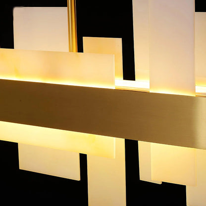 Art Deco Skyline Chandelier - Loonglight