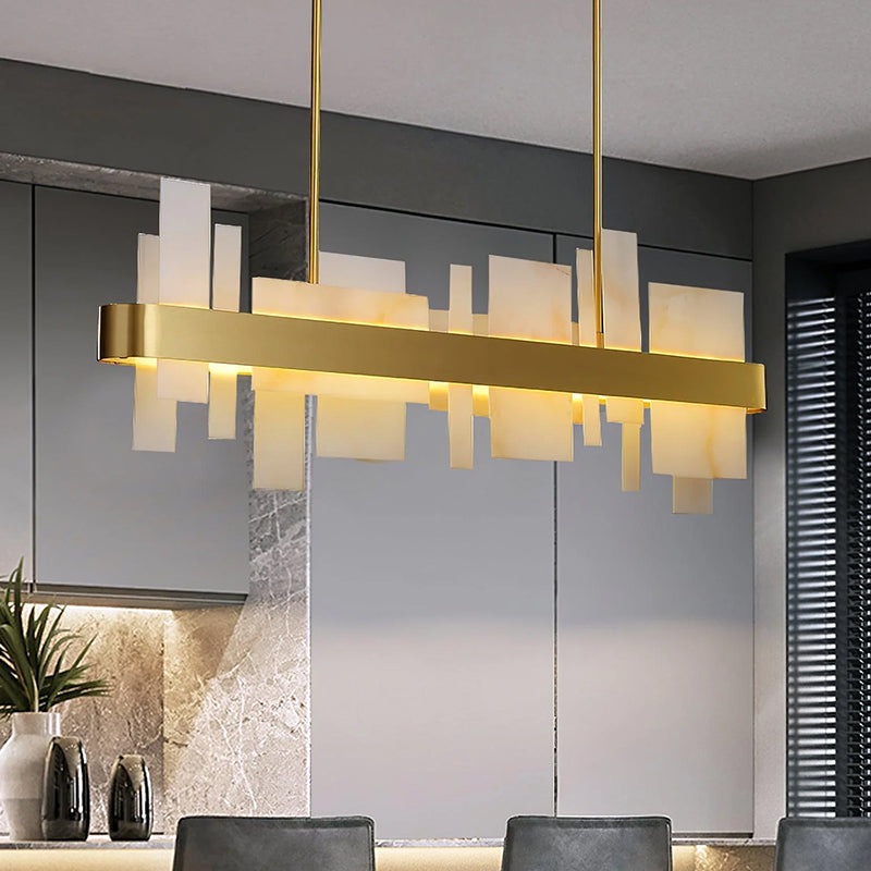 Art Deco Skyline Chandelier - Loonglight