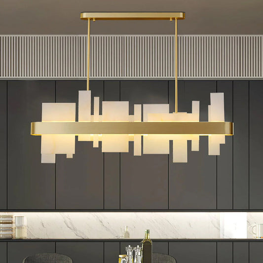 Art Deco Skyline Chandelier - Loonglight