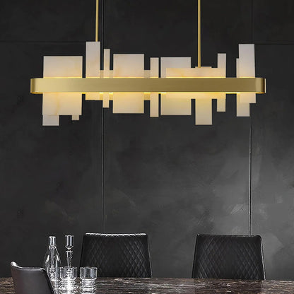 Art Deco Skyline Chandelier - Loonglight