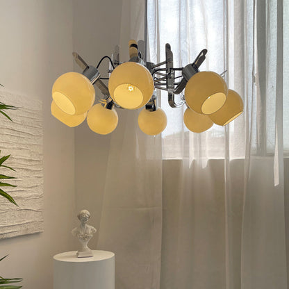 Art Deco Geometric Chandelier - Loonglight