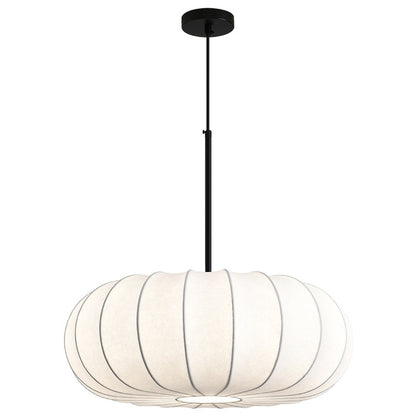 Art Deco Verona Pumpkin Pendant Light - Loonglight