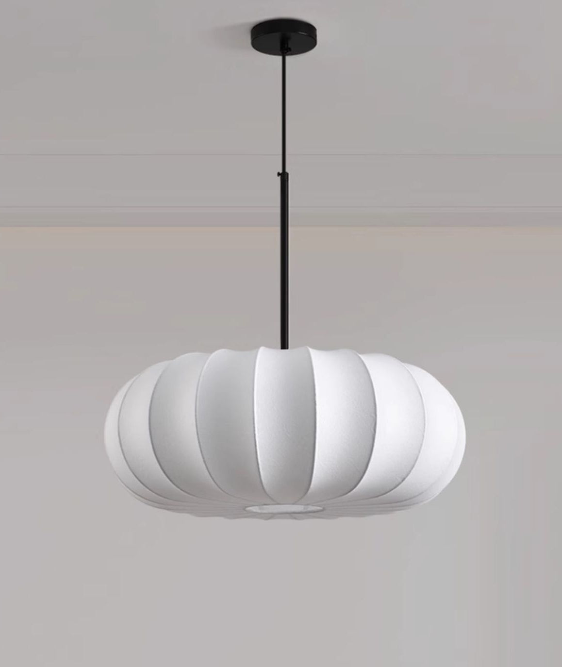 Art Deco Verona Pumpkin Pendant Light - Loonglight