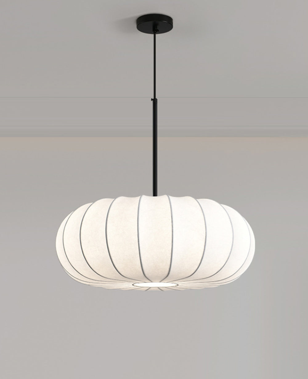 Art Deco Verona Pumpkin Pendant Light - Loonglight