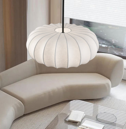 Art Deco Verona Pumpkin Pendant Light - Loonglight